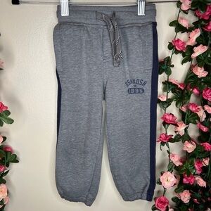 Oshkosh Gray Silver Jogger Pants Boys 3T Casual Walking Comfort School Play